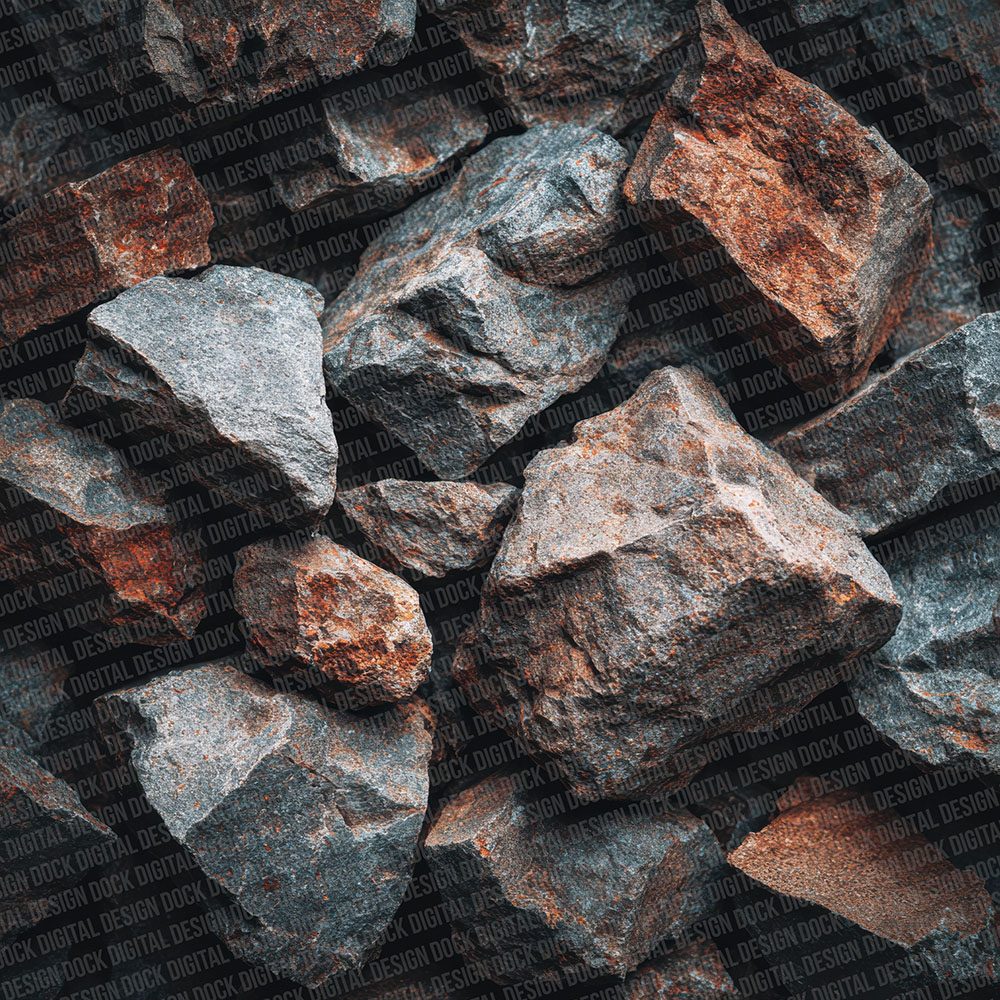 Gravel Texture Digital Paper Pack (DDD001935)