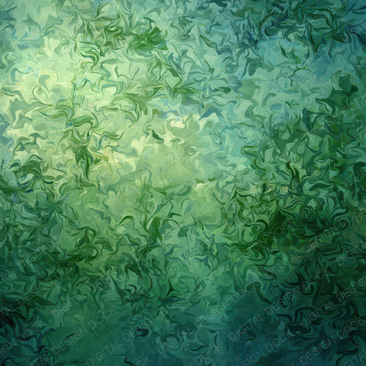 Green Algae Water Digital Paper Pack (DDD008496)
