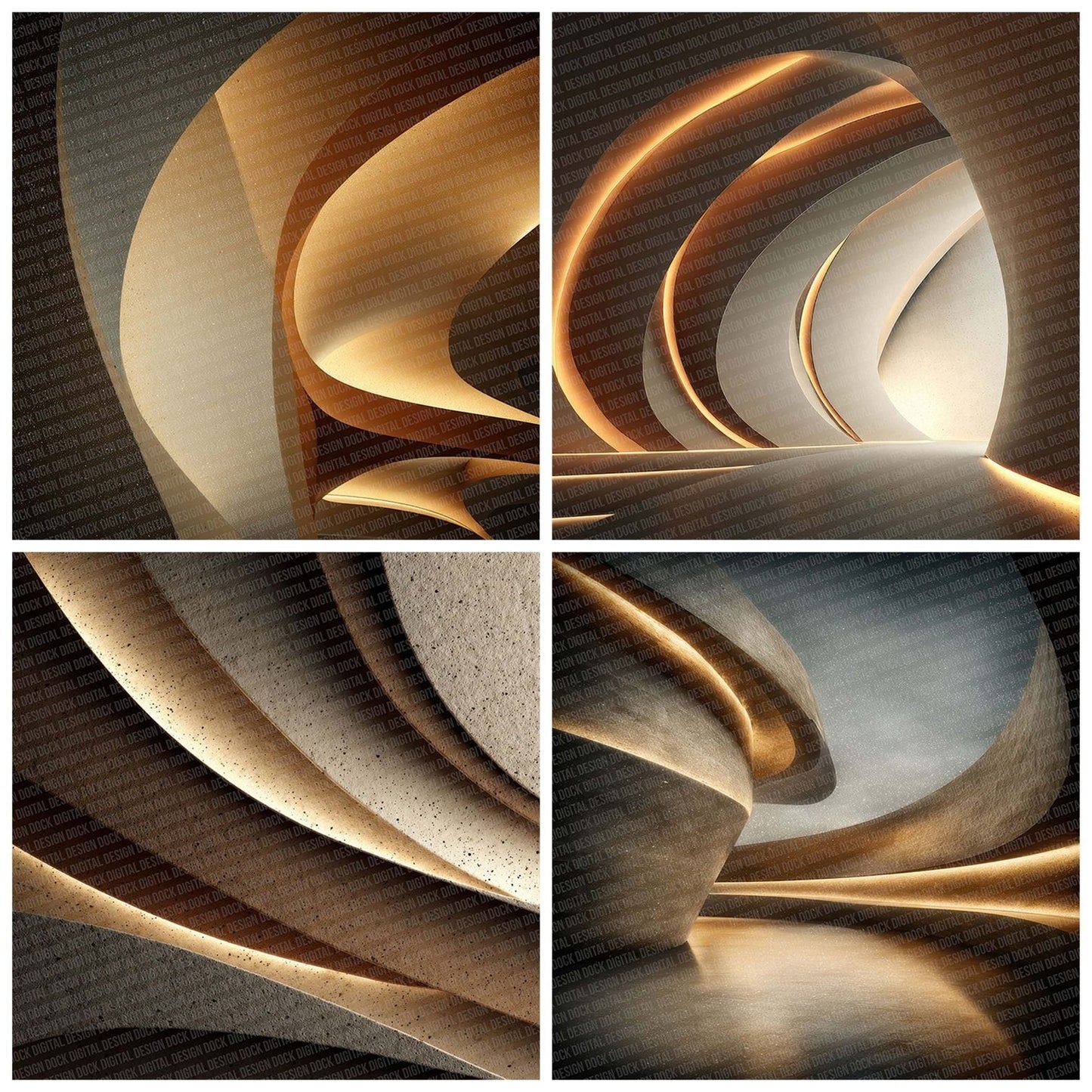 Habitation Shell Surface Digital Paper Pack (DDD001964)
