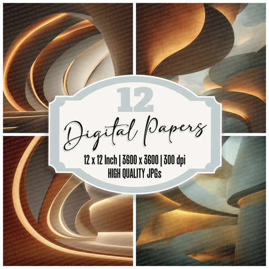 Habitation Shell Surface Digital Paper Pack (DDD001964)