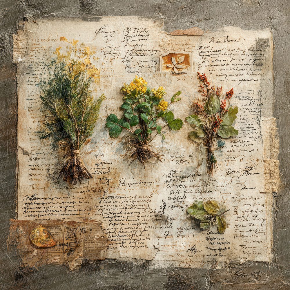 Herbal Magic Layers Digital Paper Pack (DDD002008)