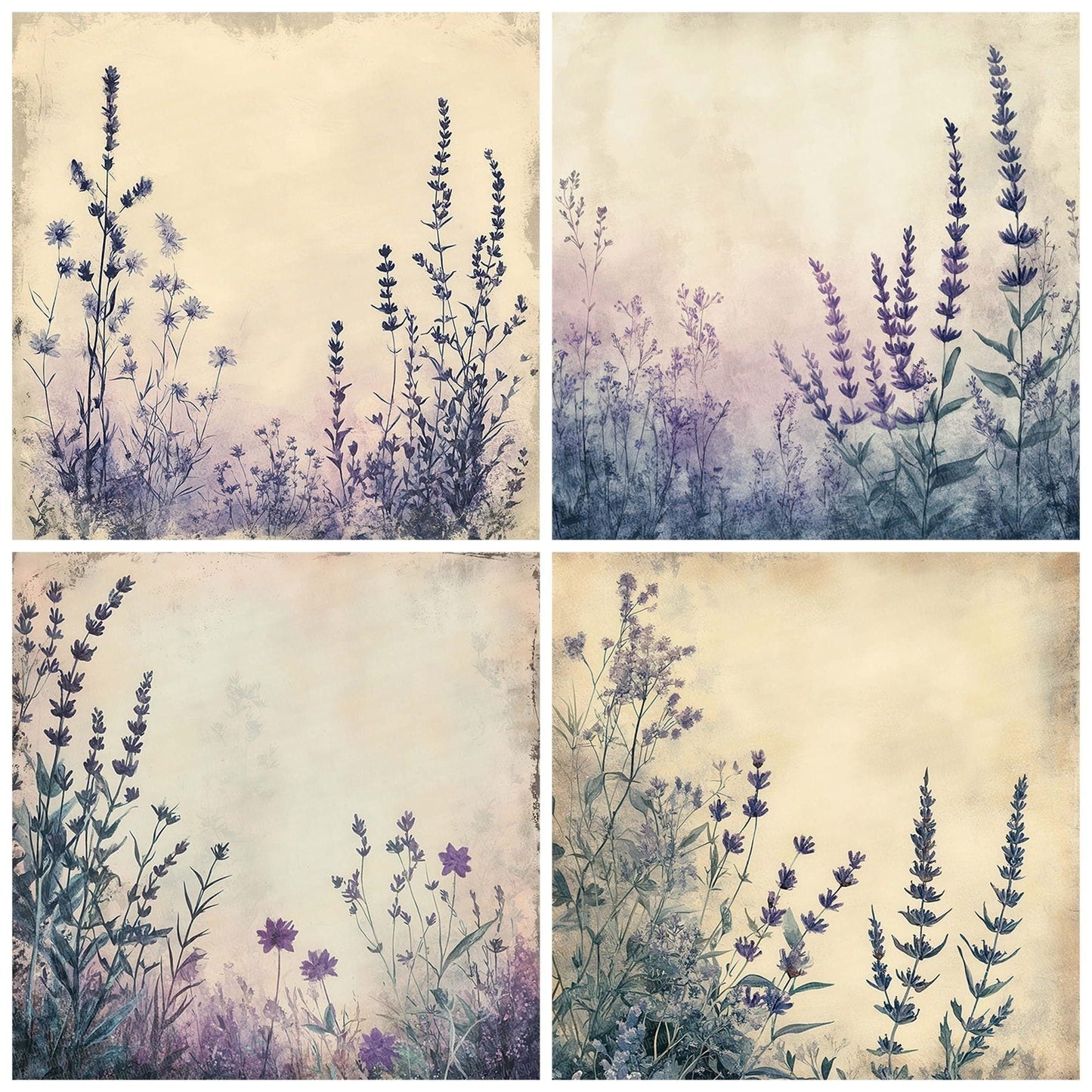 Herbal Mystic Frame Digital Paper Pack (DDD002009)