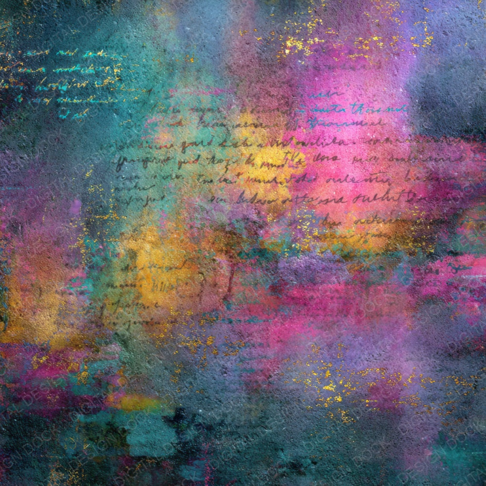 Holographic Fade Cyberpunk Digital Paper Pack (DDD007656)