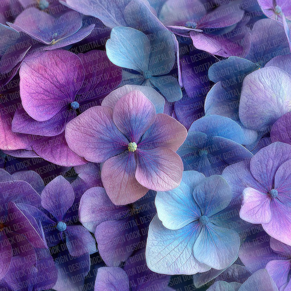 Hydrangea Overhead Fill Digital Paper Pack (DDD002047)