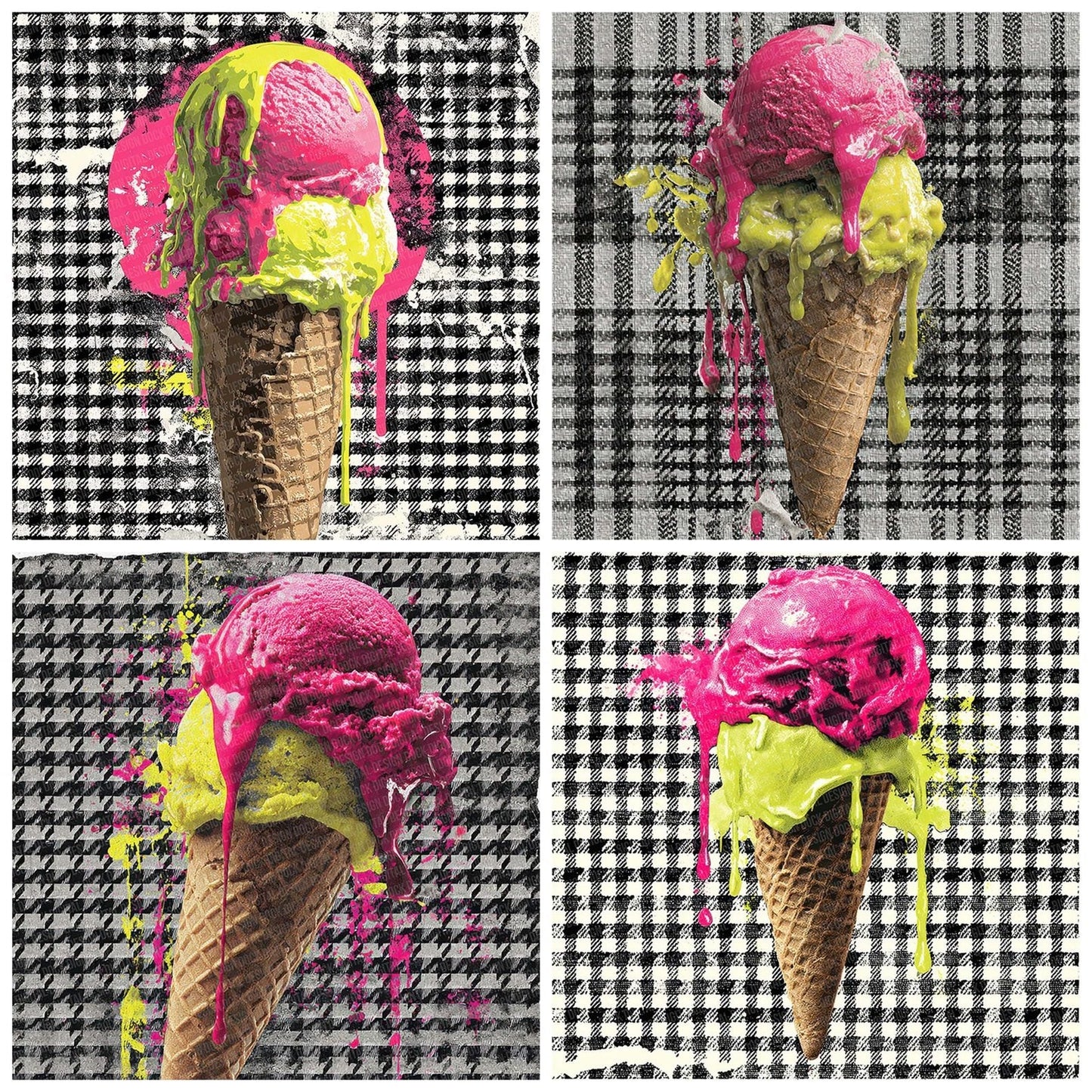 Ice Cream Hound Digital Paper Pack (DDD002049)