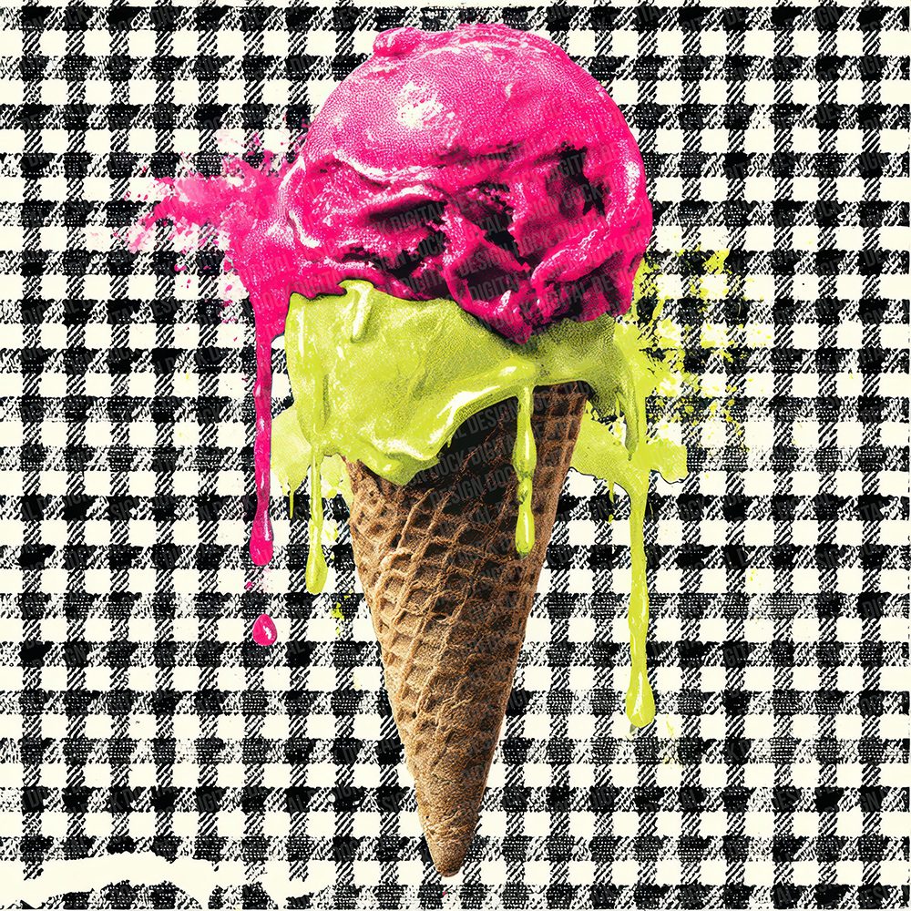 Ice Cream Hound Digital Paper Pack (DDD002049)