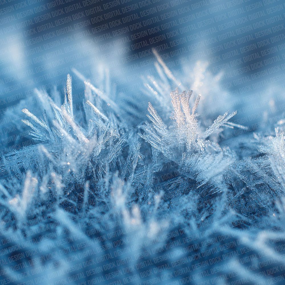 Ice Crystals Light Blue Texture Digital Paper Pack (DDD002050)