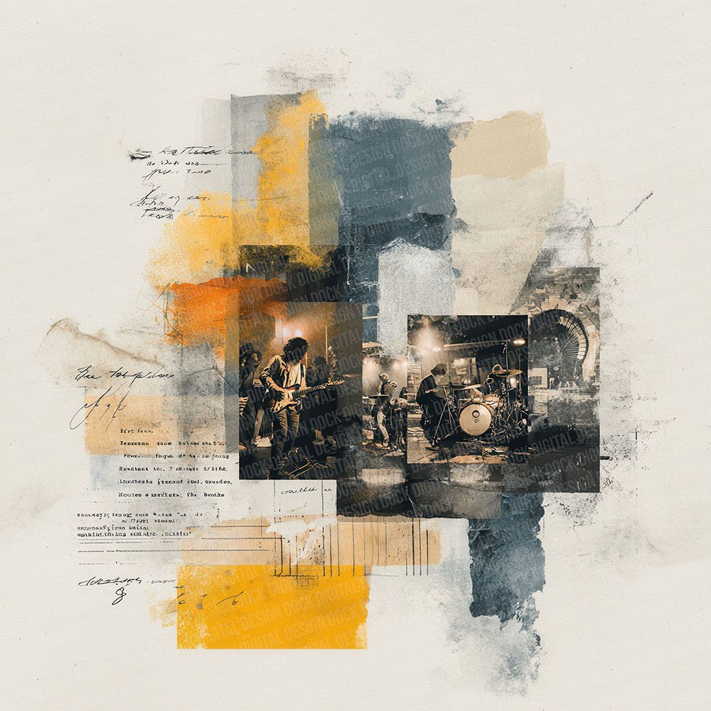 Indie Gig Moodboard Digital Paper Pack (DDD002062)