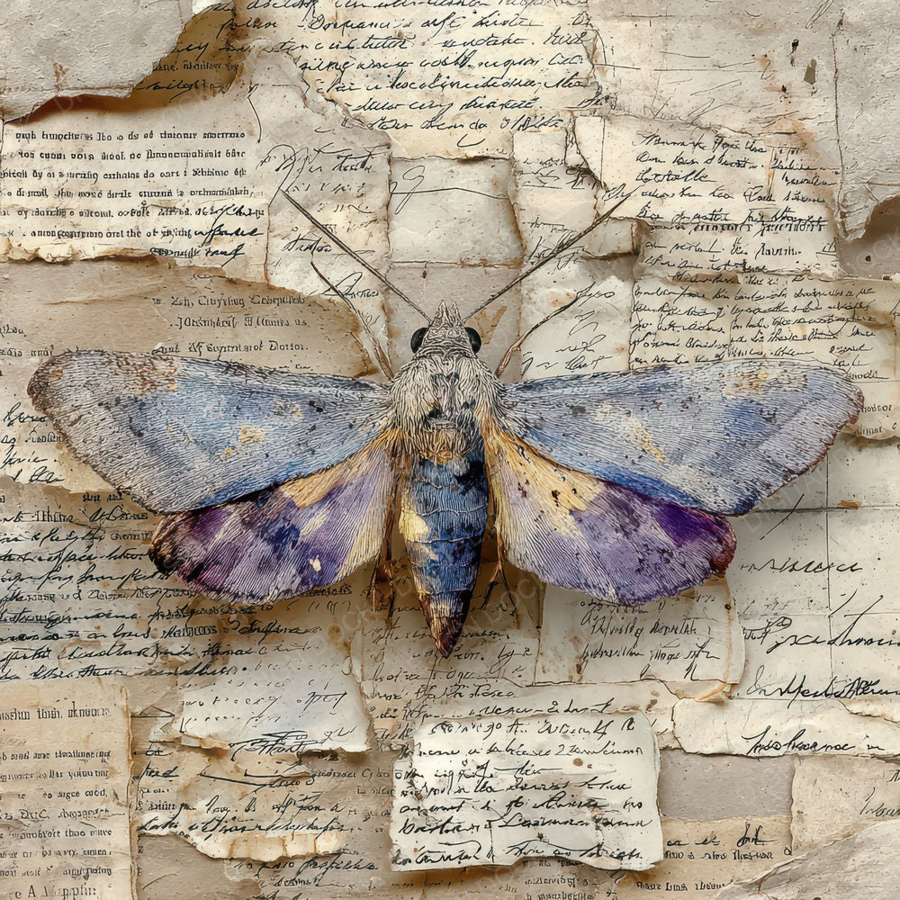 Indigo Moth Alchemy Digital Paper Pack (DDD007660)