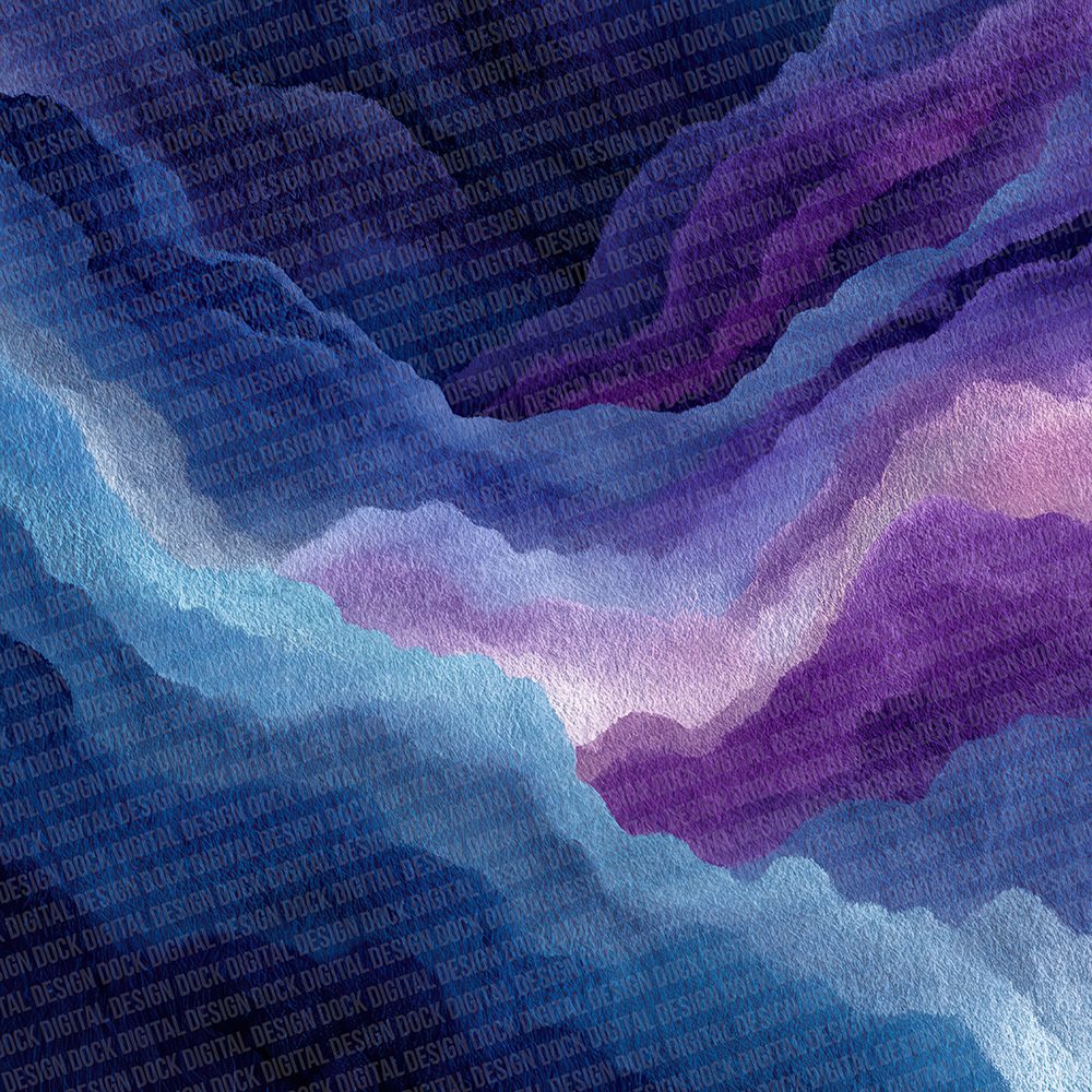Indigo Pulse Wash Digital Paper Pack (DDD002074)