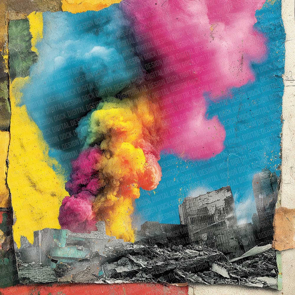 Ink Explosion Print Digital Paper Pack (DDD002101)