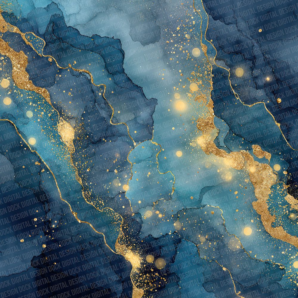 Ink Flow Shimmer Digital Paper Pack (DDD002104)