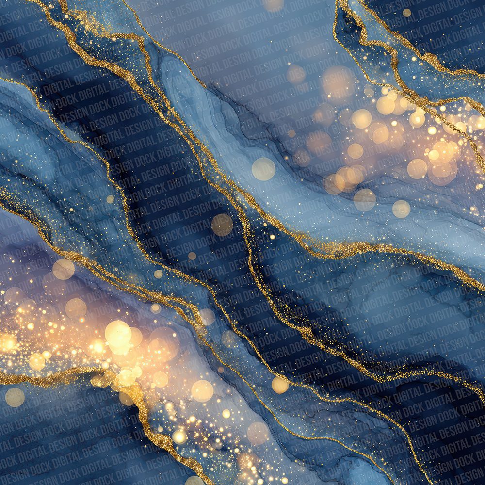 Ink Flow Shimmer Digital Paper Pack (DDD002104)