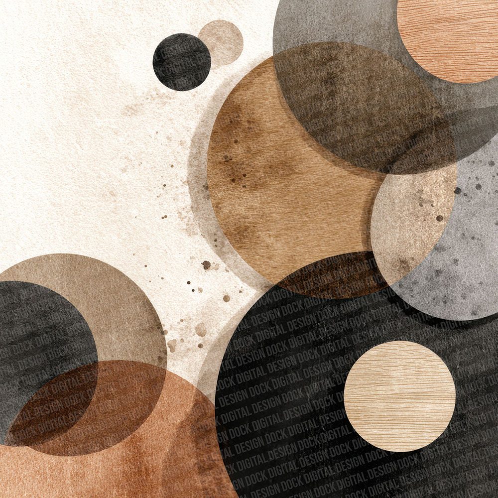 Ink Offwhite Background Digital Paper Pack (DDD002118)