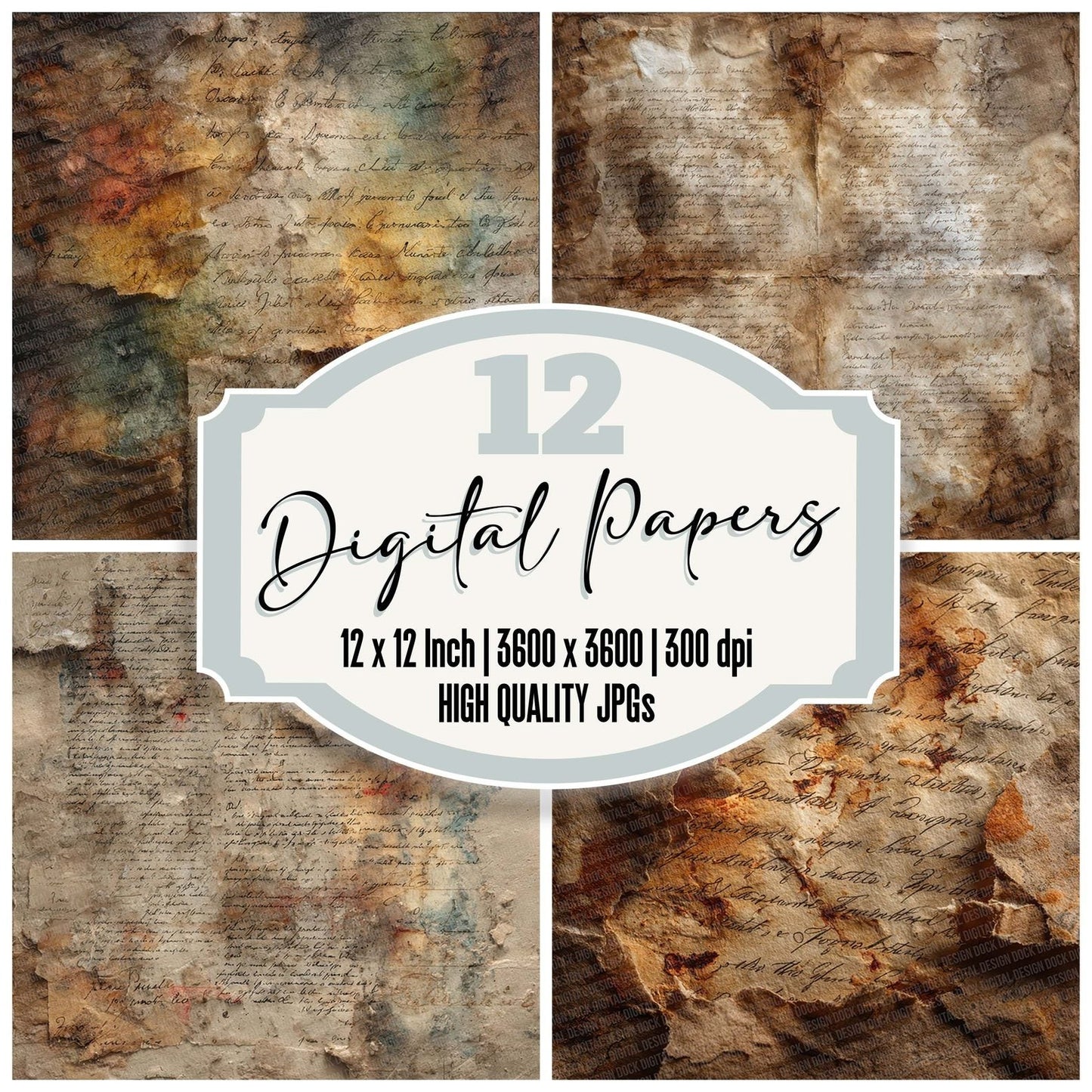 Inkdust Archive Digital Paper Pack (DDD002140)