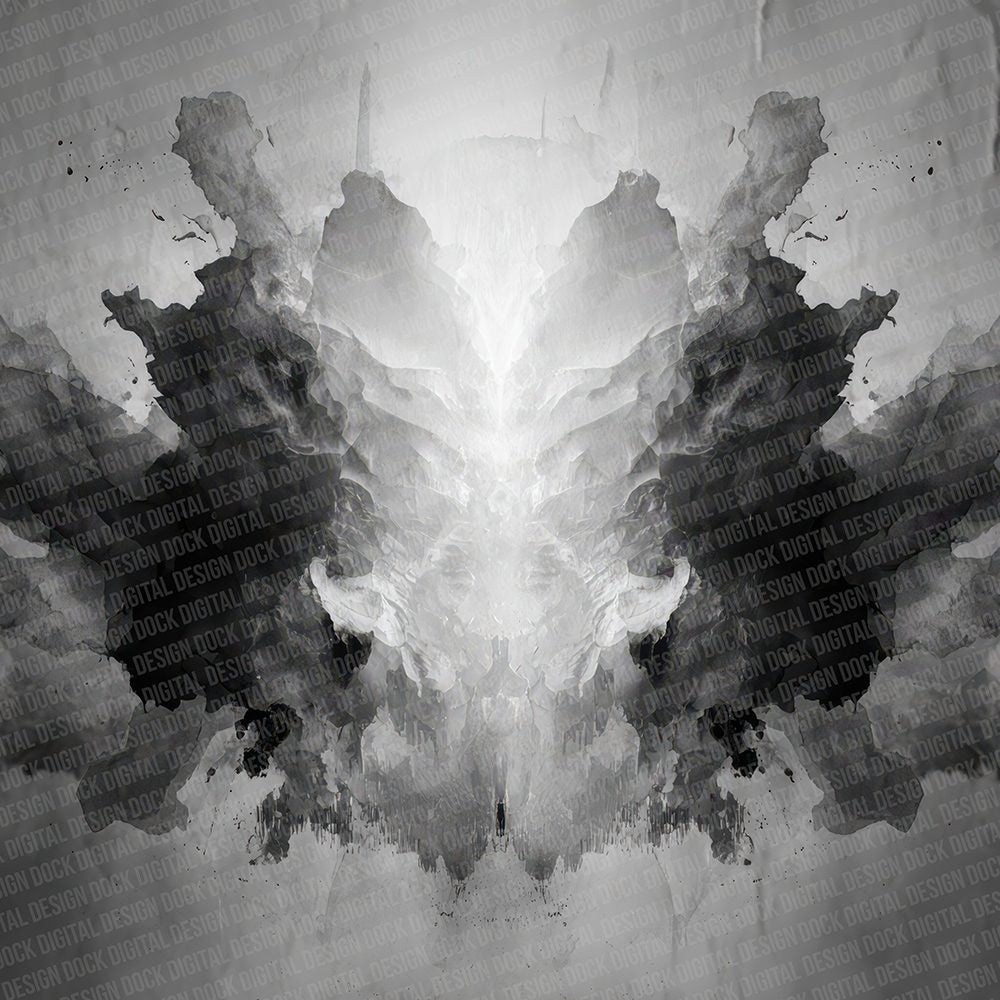 Invert Fog Glitch Digital Paper Pack (DDD002145)