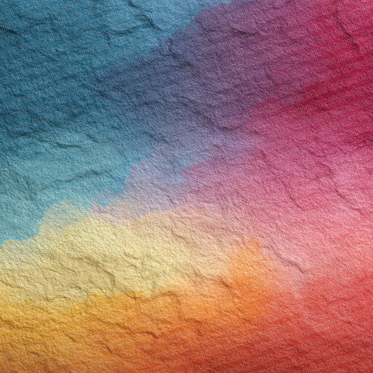 Inverted Watercolour Wash Rainbow Digital Paper Pack (DDD002147)