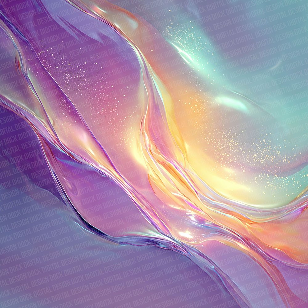Iridescent Candy Melt Digital Paper Pack (DDD002151)