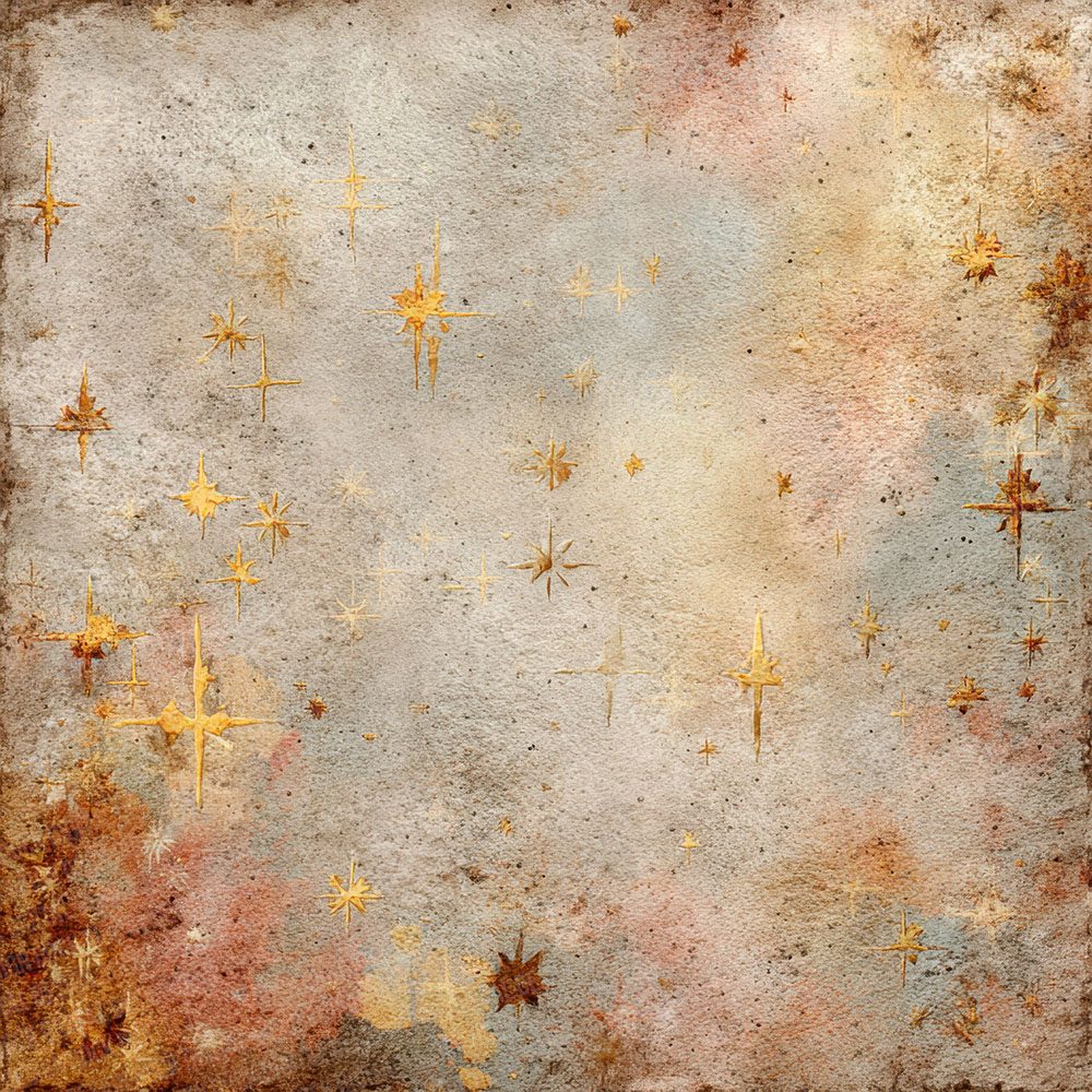 Ivory Gold Sacred Layers Digital Paper Pack (DDD002175)