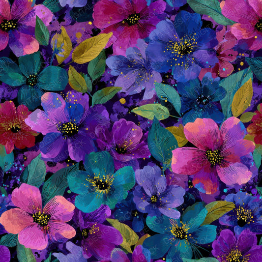 Jewel Ink Garden Digital Paper Pack (DDD008014)