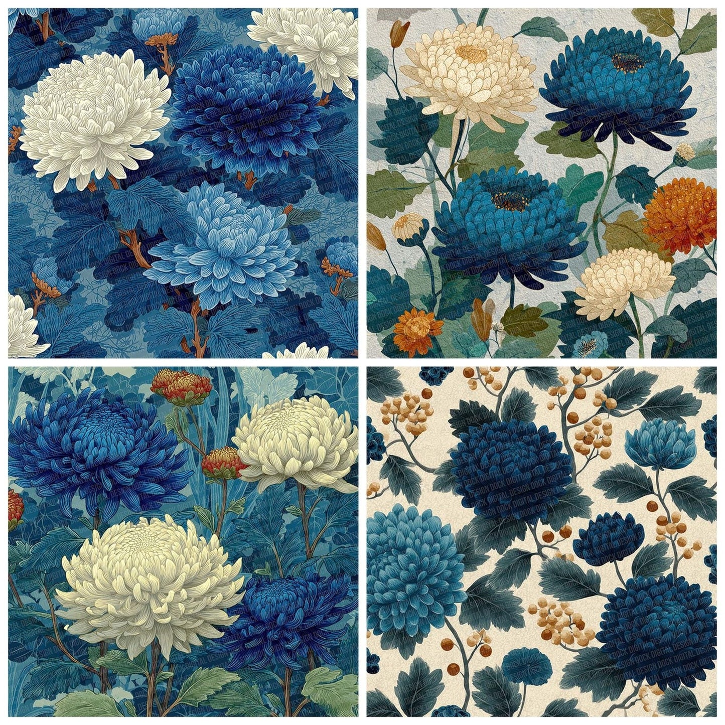 Katazome Botanicals Digital Paper Pack (DDD002232)