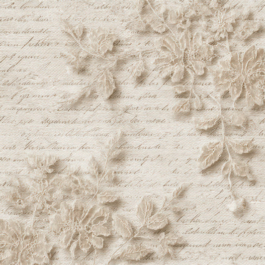 Lace Shadow Floral Pattern Digital Paper Pack (DDD012331)