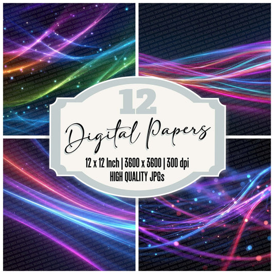 Laser Cross Fade Digital Paper Pack (DDD002275)
