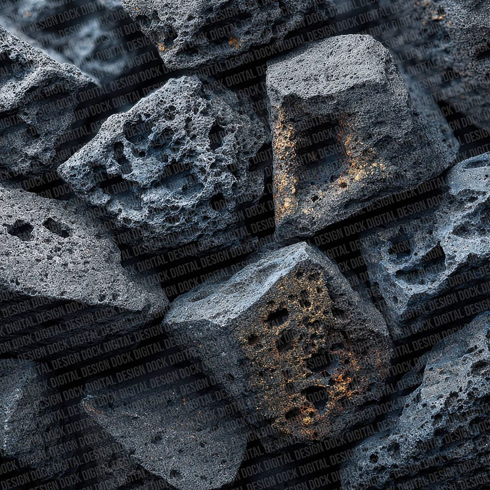 Lava Rock Texture Digital Paper Pack (DDD002281)