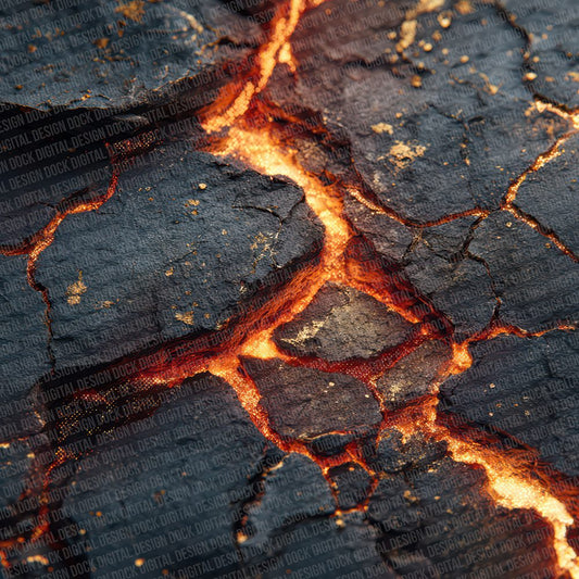 Lava Vein Burn Digital Paper Pack (DDD002282)