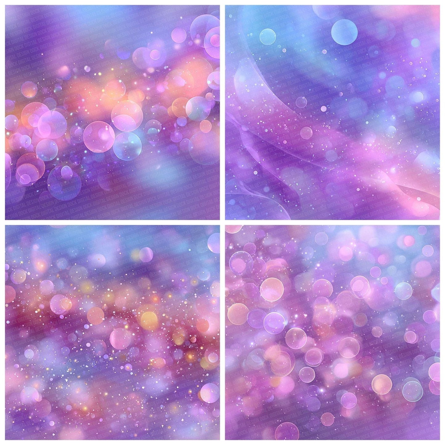 Lavender Dream Abstract Digital Paper Pack (DDD002287)