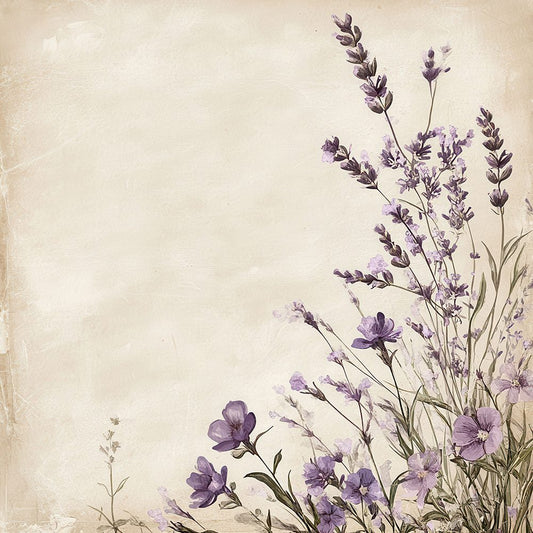 Lavender Field Notes Digital Paper Pack (DDD002288)