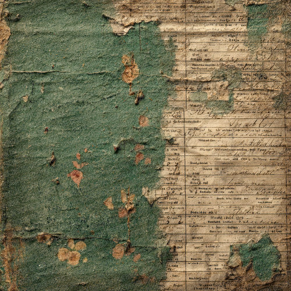 Ledger Green Fold Digital Paper Pack (DDD002316)