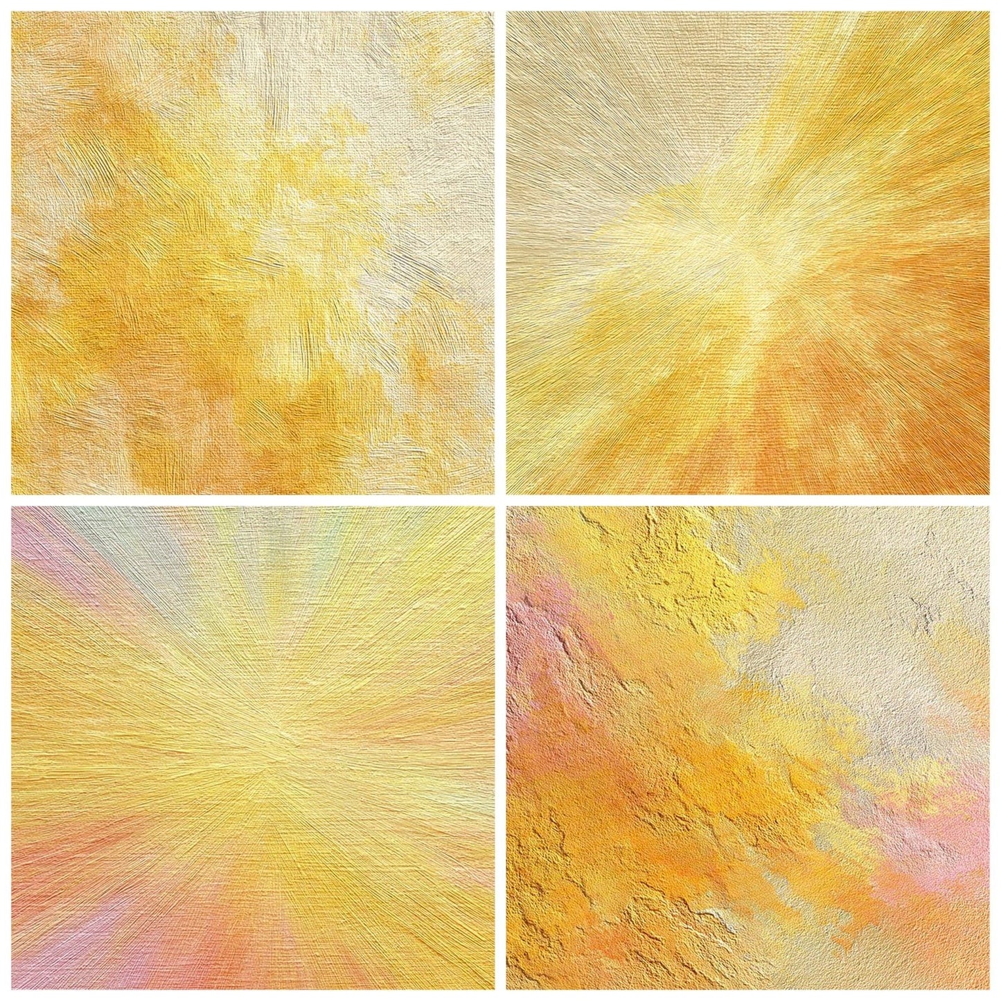 Lemon Glow Abstract Digital Paper Pack (DDD002320)