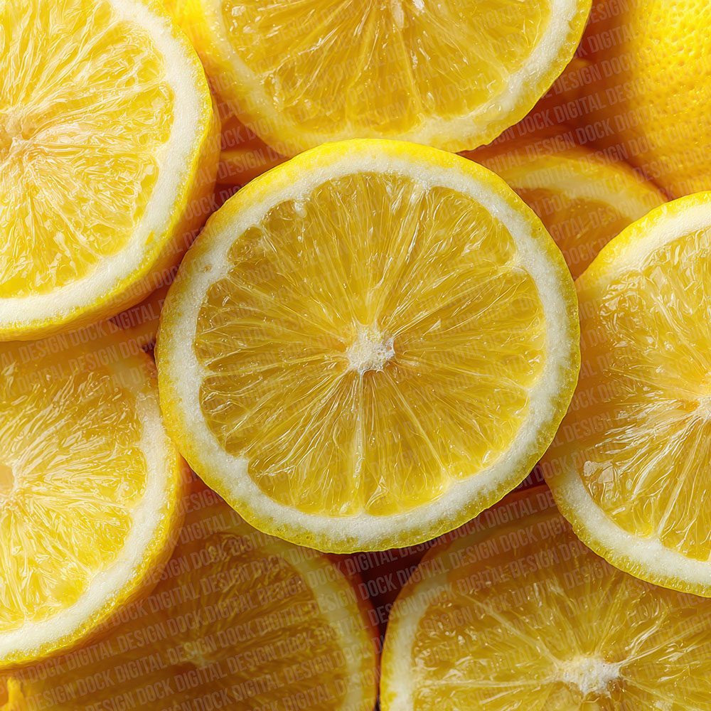 Lemon Slice Overhead Fill Digital Paper Pack (DDD002323)