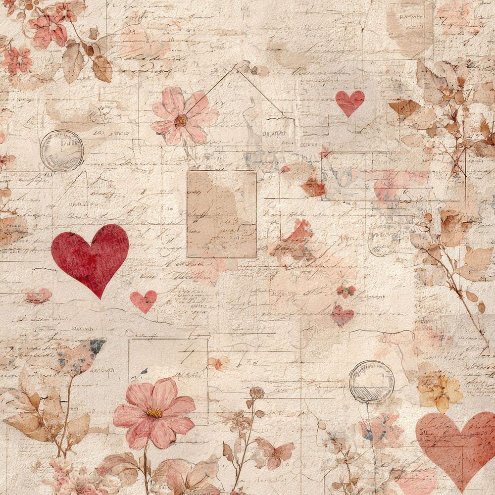 Letterform Romance Digital Paper Pack (DDD002327)