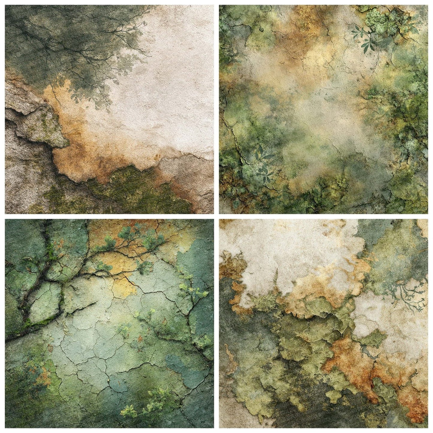 Lichen Marked Fade Digital Paper Pack (DDD002332)