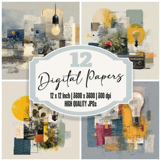 Lightbulb Seed Manual Digital Paper Pack (DDD002343)