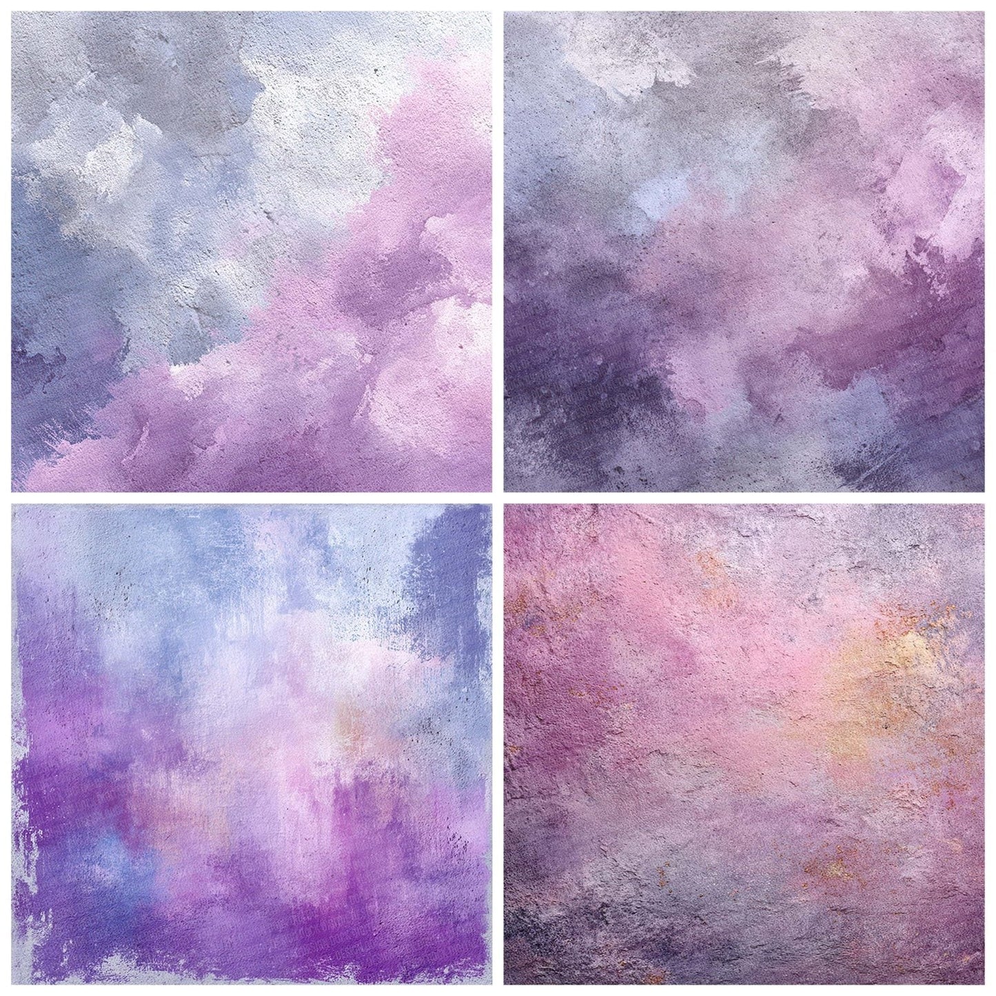 Lilac Grey Drift Digital Paper Pack (DDD002350)