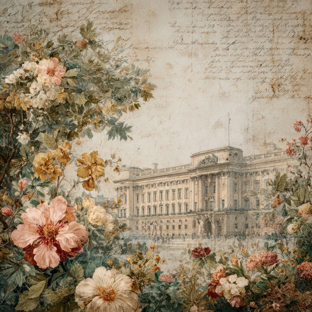 London Heritage Landmark Buckingham Palace Digital Paper Pack (DDD007800)