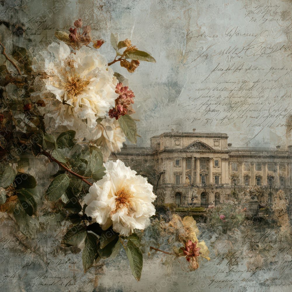 London Heritage Landmark Buckingham Palace Digital Paper Pack (DDD007800)
