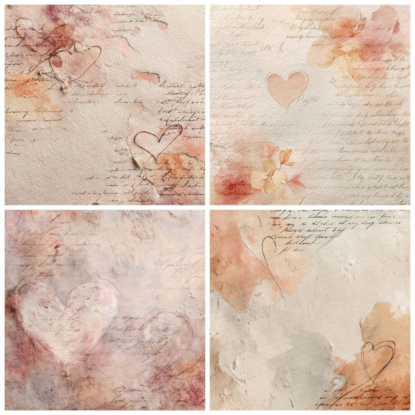 Love Letter Whisper Digital Paper Pack (DDD002395)
