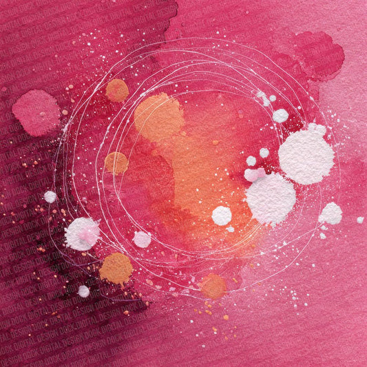 Magenta Coral Pop Digital Paper Pack (DDD002405)
