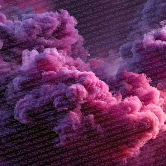 Magenta Violet Smoke Digital Paper Pack (DDD002411)