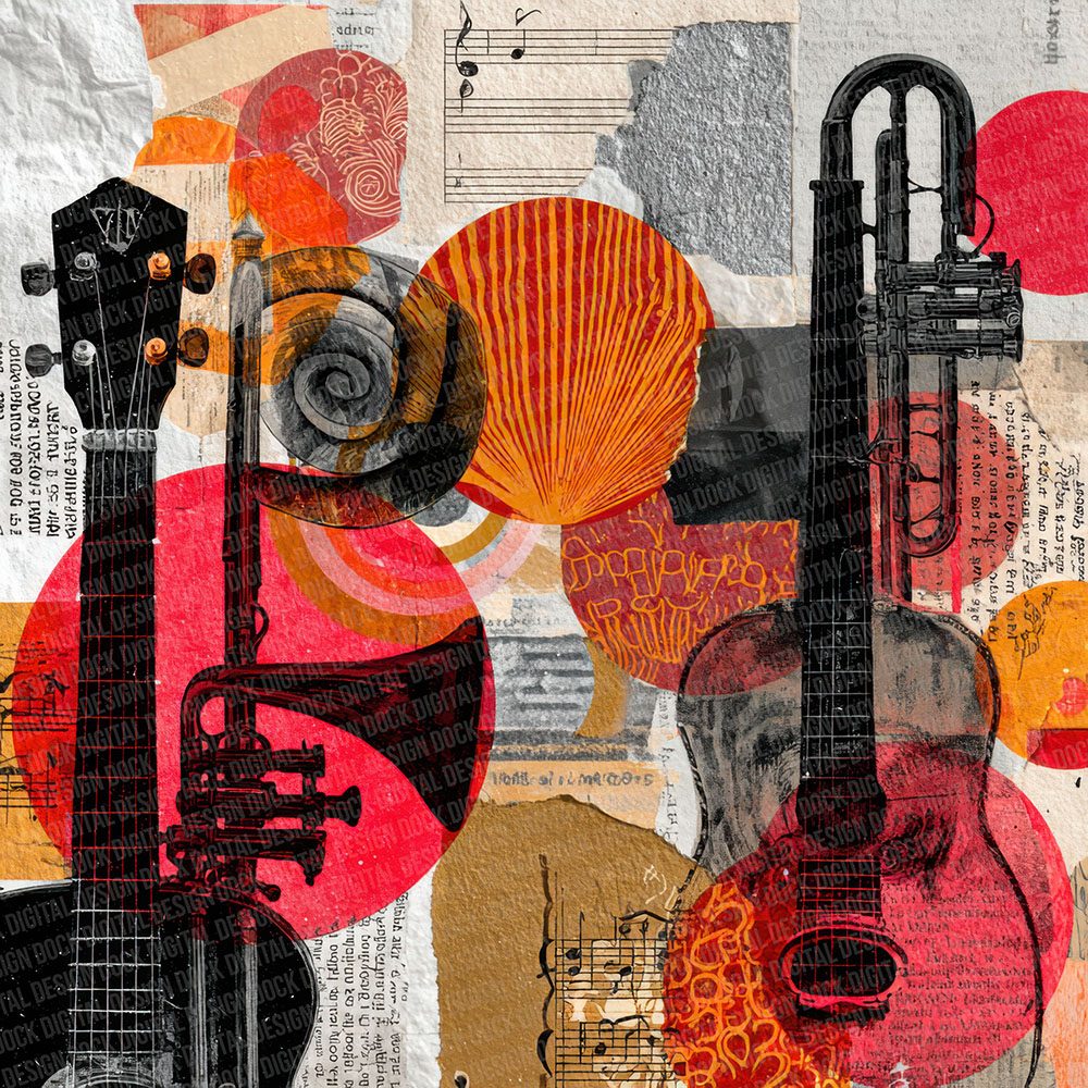 Mariachi Street Moodboard Digital Paper Pack (DDD002427)