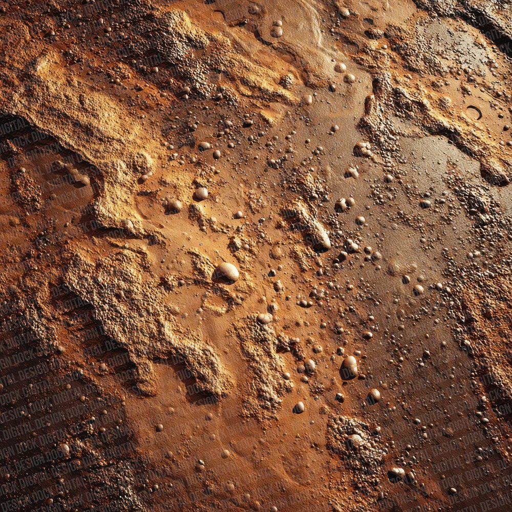 Mars Mud Texture Digital Paper Pack (DDD002436)