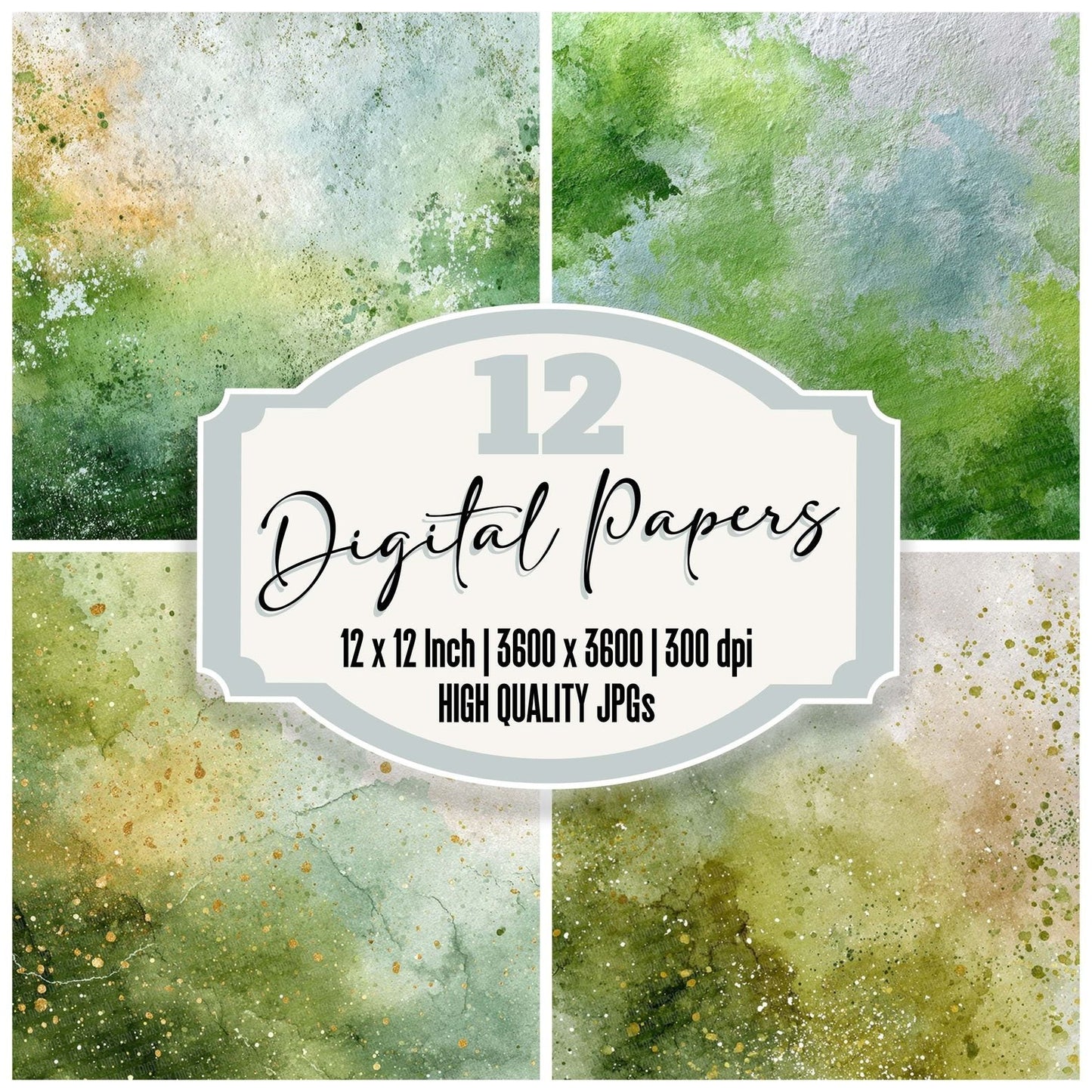 Meadow Pistachio Air Digital Paper Pack (DDD002462)