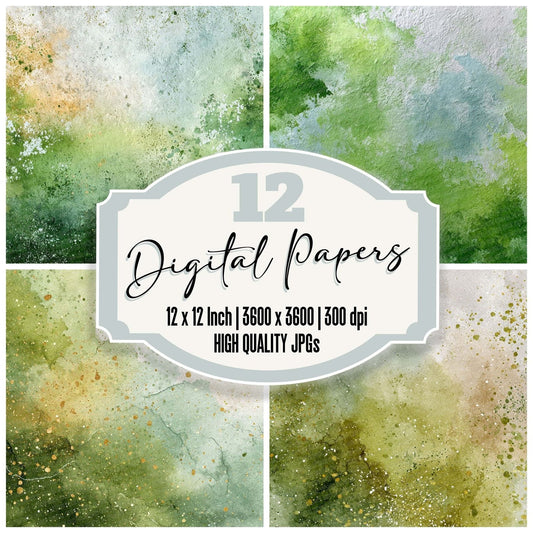 Meadow Pistachio Air Digital Paper Pack (DDD002462)
