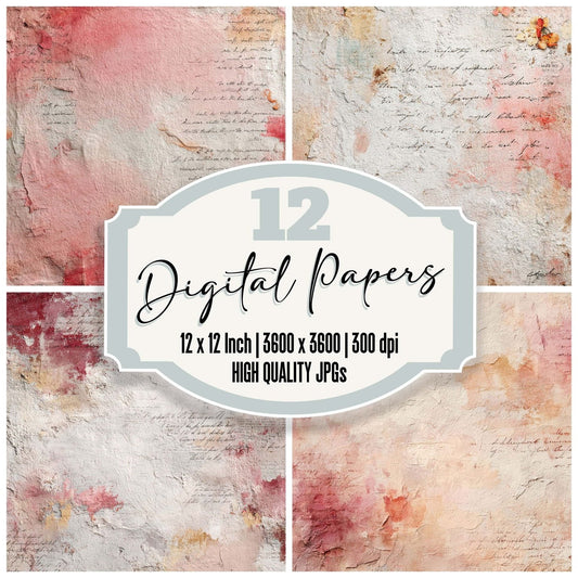 Memory Letter Page Digital Paper Pack (DDD002479)