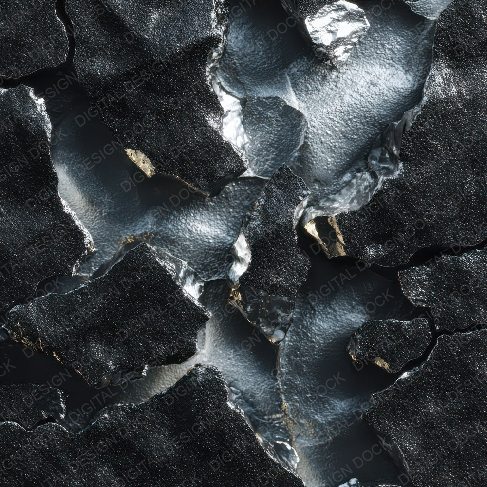 Mercury Glass Fracture Digital Paper Pack (DDD008041)