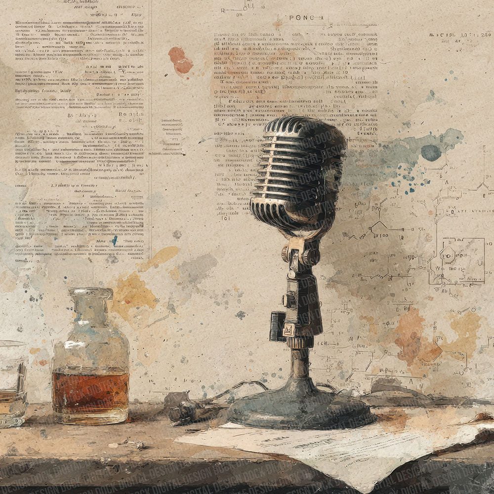Microphone Chemistry Mix Digital Paper Pack (DDD002497)